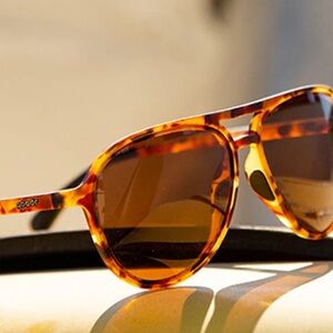 Goodr Aviators: Amelia Earhart Ghosted Me Mach G sunglasses